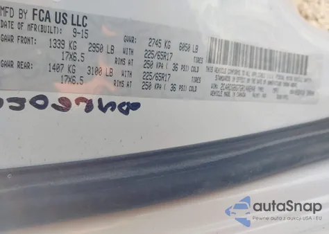 2016 Dodge Grand Caravan Se z USA, uszkodzony, nr VIN 2C4RDGBG7GR140240